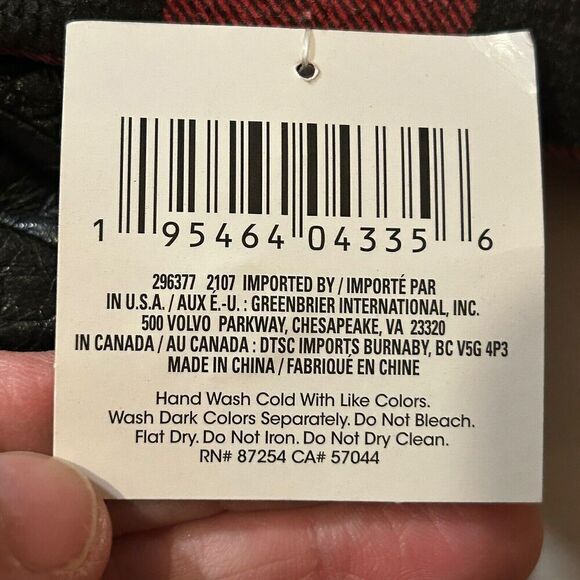 Christmas House Deck The Halls Kitchen Hand Dish Towels 15" x 25" Plaid NWT - Picture 4 of 4